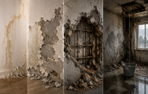 Empresa especializada na solução definitiva para infiltrações, umidade e vazamentos, utilizando sistemas modernos, materiais de alta performance e mão de obra qualificada. Mais do que executar reparos superficiais, nosso trabalho é identificar a origem do problema e aplicar a solução correta para proteger a estrutura do imóvel de forma segura, duradoura e garantida.
