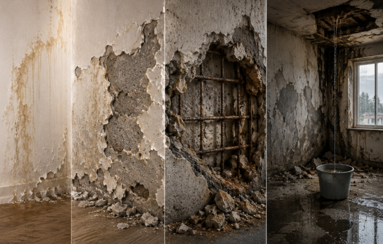 Empresa especializada na solução definitiva para infiltrações, umidade e vazamentos, utilizando sistemas modernos, materiais de alta performance e mão de obra qualificada. Mais do que executar reparos superficiais, nosso trabalho é identificar a origem do problema e aplicar a solução correta para proteger a estrutura do imóvel de forma segura, duradoura e garantida.